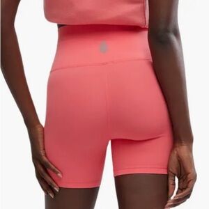 FP Movement Never Better Bike Shorts in Neon Coral - Size L NWT